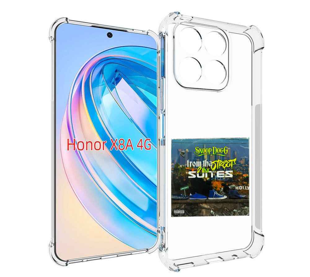 

Чехол MyPads Snoop Dogg FROM THE STREET 2 THA SUITES для Honor X8a, Tocco