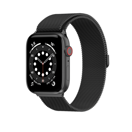 фото Ремешок switcheasy mesh для apple watch 42/44mm. материал: нержвающая сталь. цвет: черный.