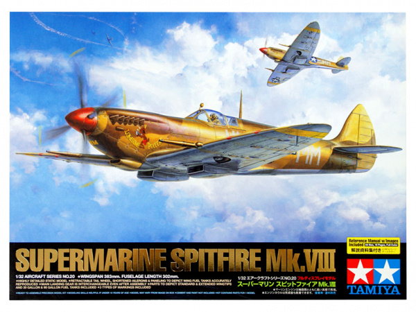 

60320 Tamiya 1/32 Supermarine Spitfire Mk.VIII