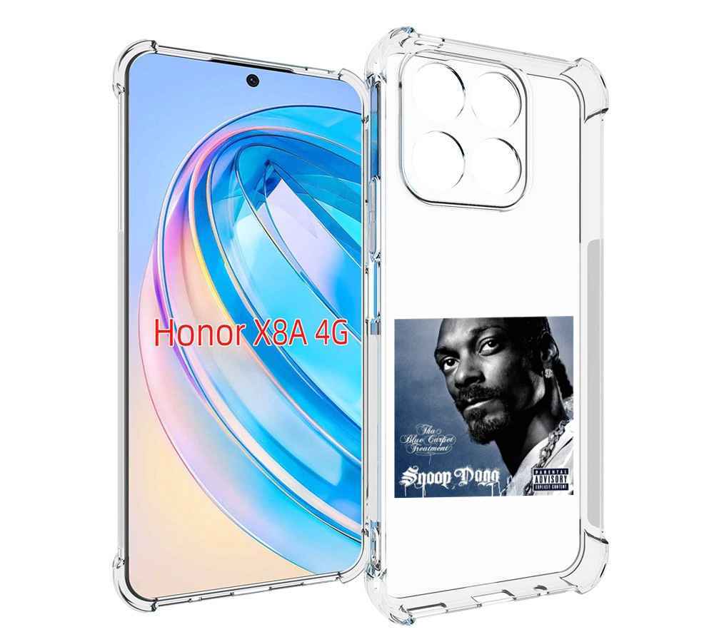 

Чехол MyPads Snoop Dogg THA BLUE CARPET TREATMENT для Honor X8a, Tocco