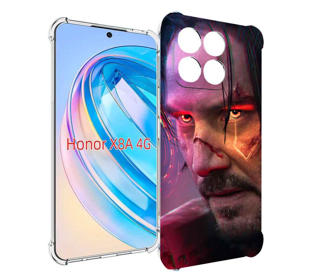 

Чехол MyPads cyberpunk 2077 Джонни Сильверхенд для Honor X8a, Tocco