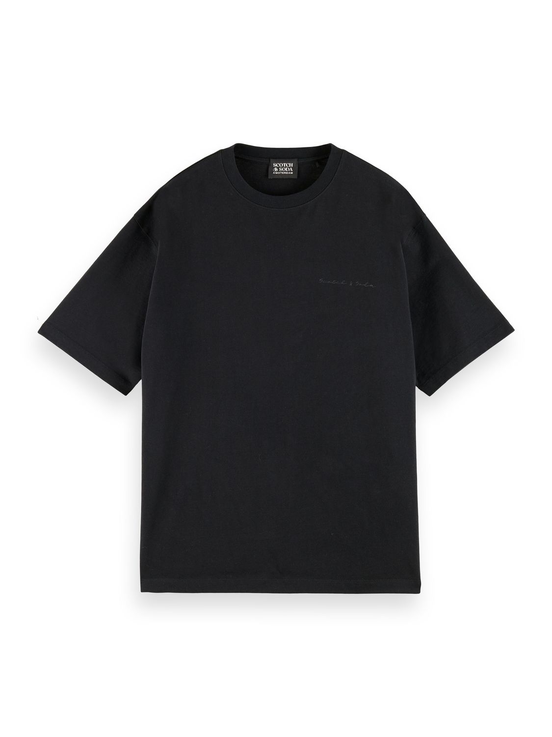 

Футболка мужская Scotch & Soda 165793/0008 черная M, 165793/0008