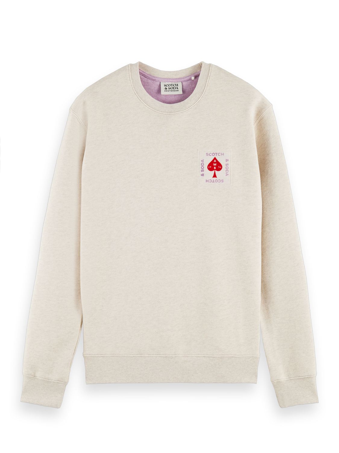 

Свитшот мужской Scotch & Soda 164490/0171 бежевый L, 164490/0171