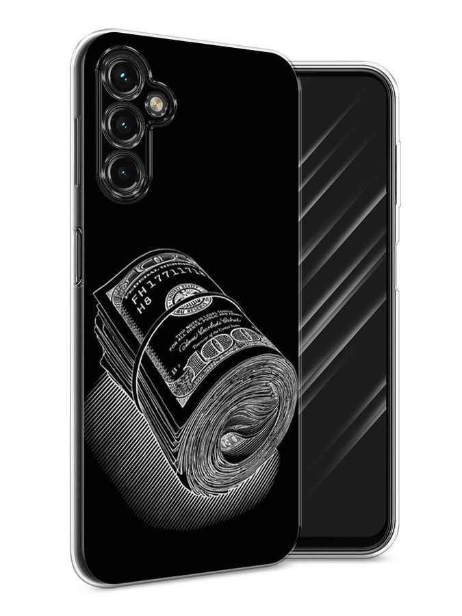 

Чехол Awog на Samsung Galaxy A14 4G "Кубышка денег", Черный;серебристый, 2107950-5