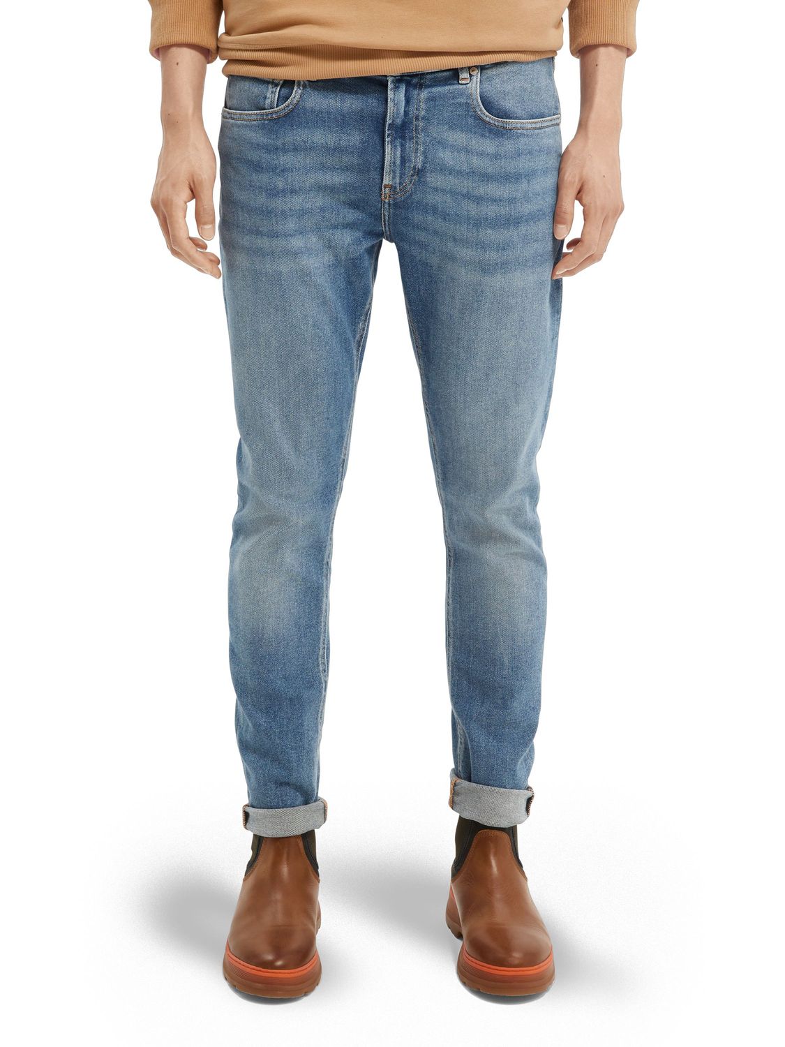 

Джинсы мужские Scotch & Soda 165593/4664 голубые 32/32, 165593/4664