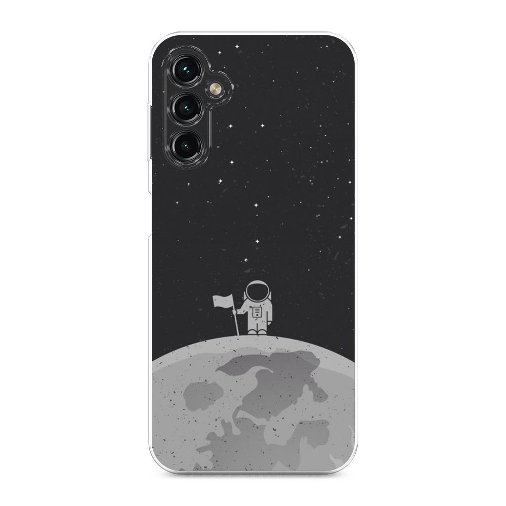 

Чехол Awog на Samsung Galaxy A14 4G "Первый на Луне", Черный, 2107950-4