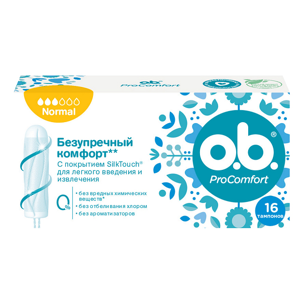 Тампоны O.b. Original Normal 16 шт.