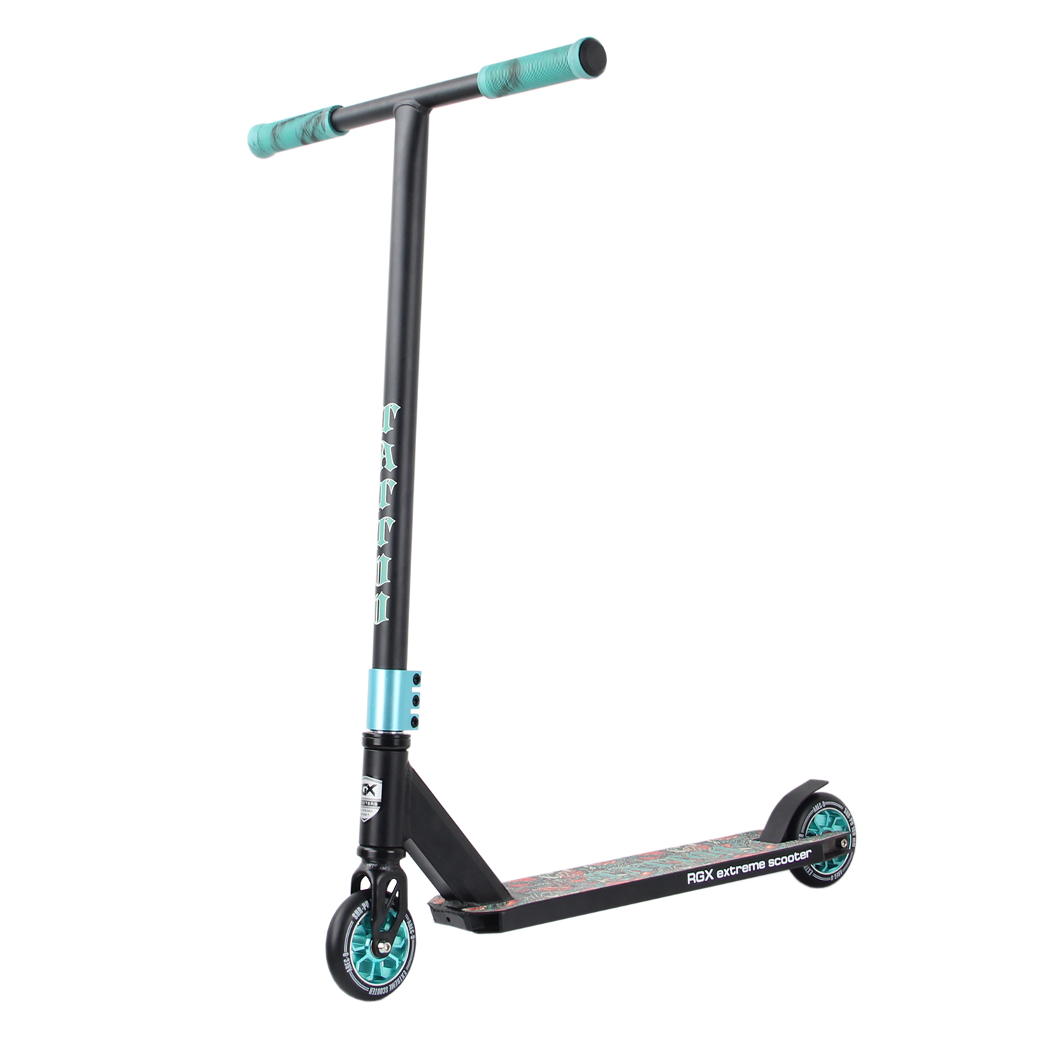 Самокат трюковый TATTOO Blue