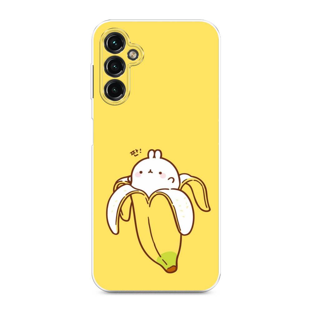 

Чехол Awog на Samsung Galaxy A14 4G "Зайчик-бананчик", Желтый;белый, 2107950-2