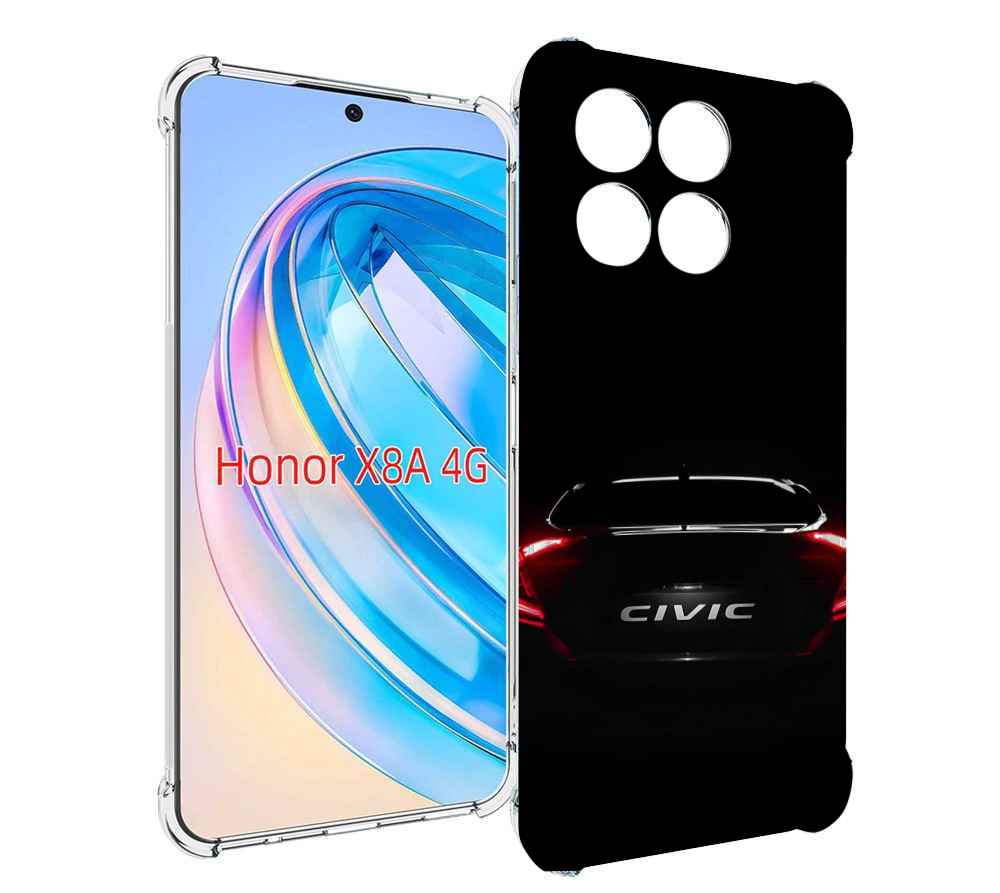 

Чехол MyPads honda хонда 2 для Honor X8a, Tocco