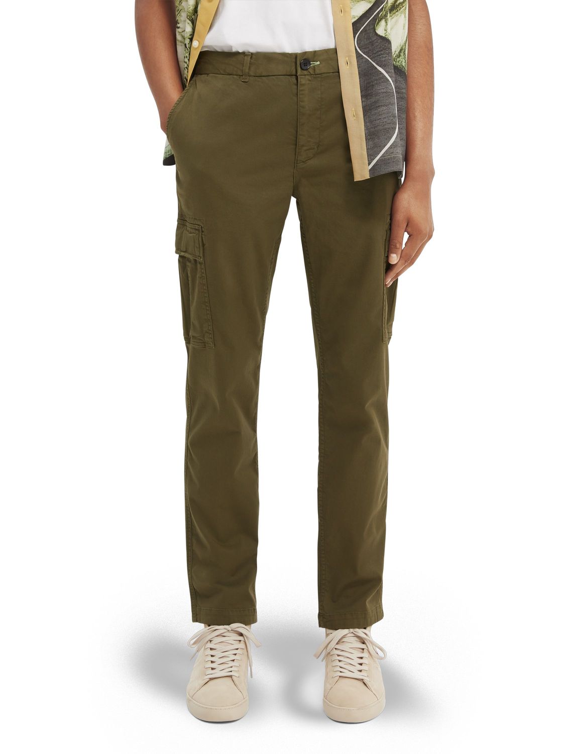 

Брюки мужские Scotch & Soda 164457/0414 зеленые 34/32, 164457/0414
