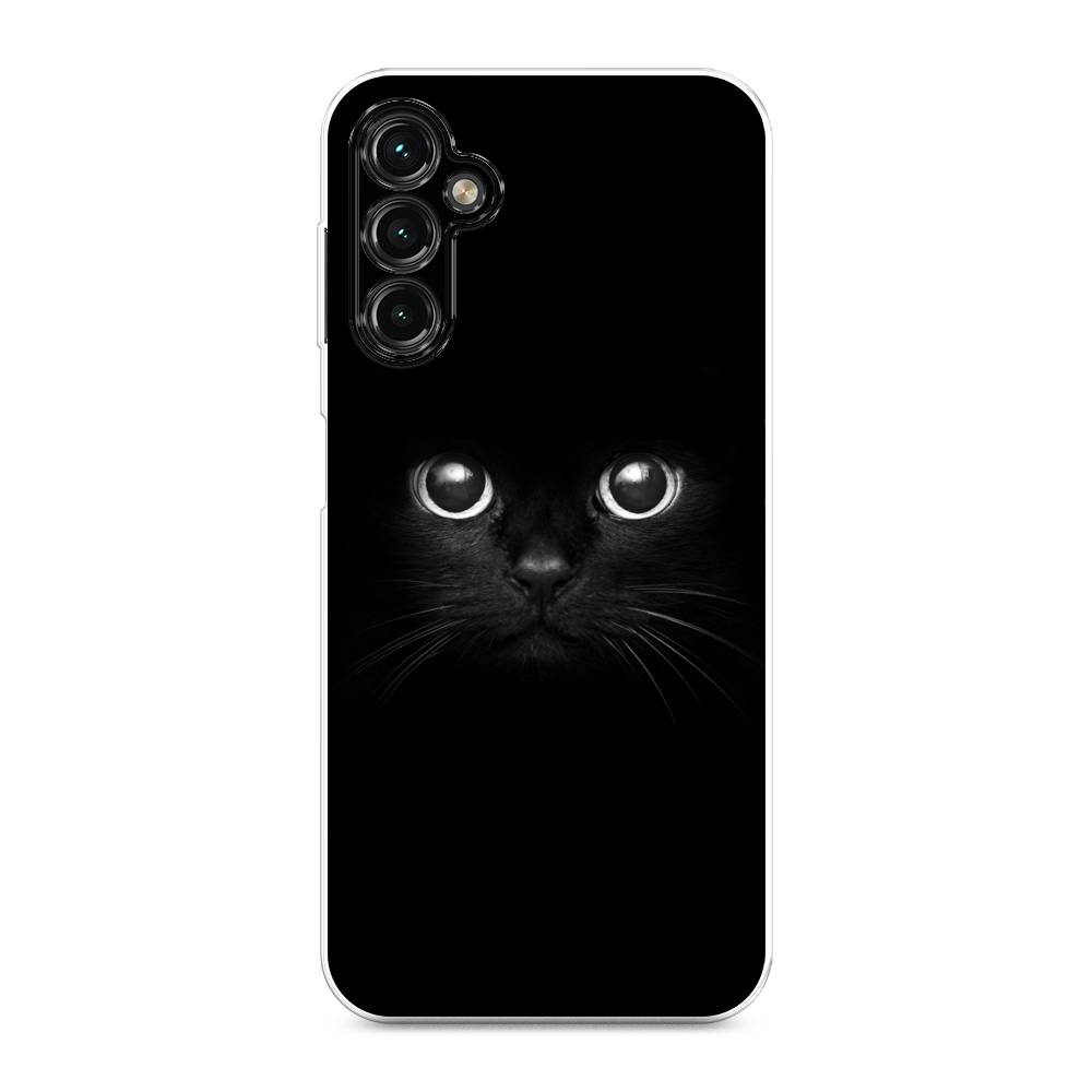 

Чехол Awog на Samsung Galaxy A14 4G "Взгляд черной кошки", Черный, 2107950-1