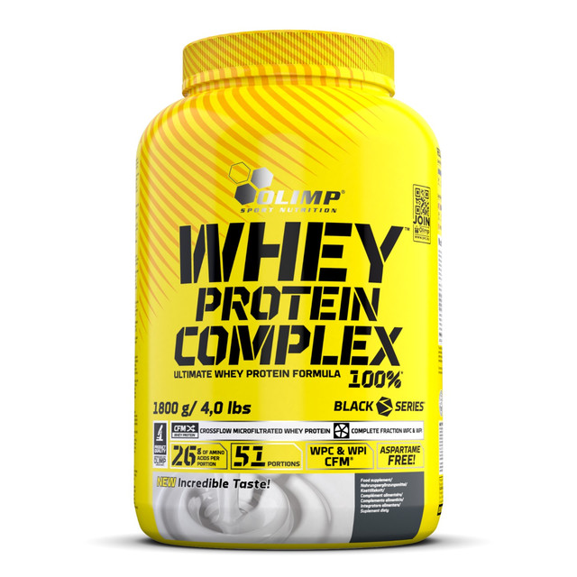 Протеин Olimp Sport Nutrition 100% Whey Protein Complex 1800 г, двойной шоколад