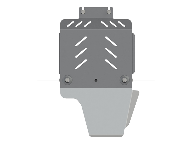 фото Защита кпп и рк sheriff для ленд ровер дискавери 4 2010-2016, №2, алюминий 5мм, 04.1320-1