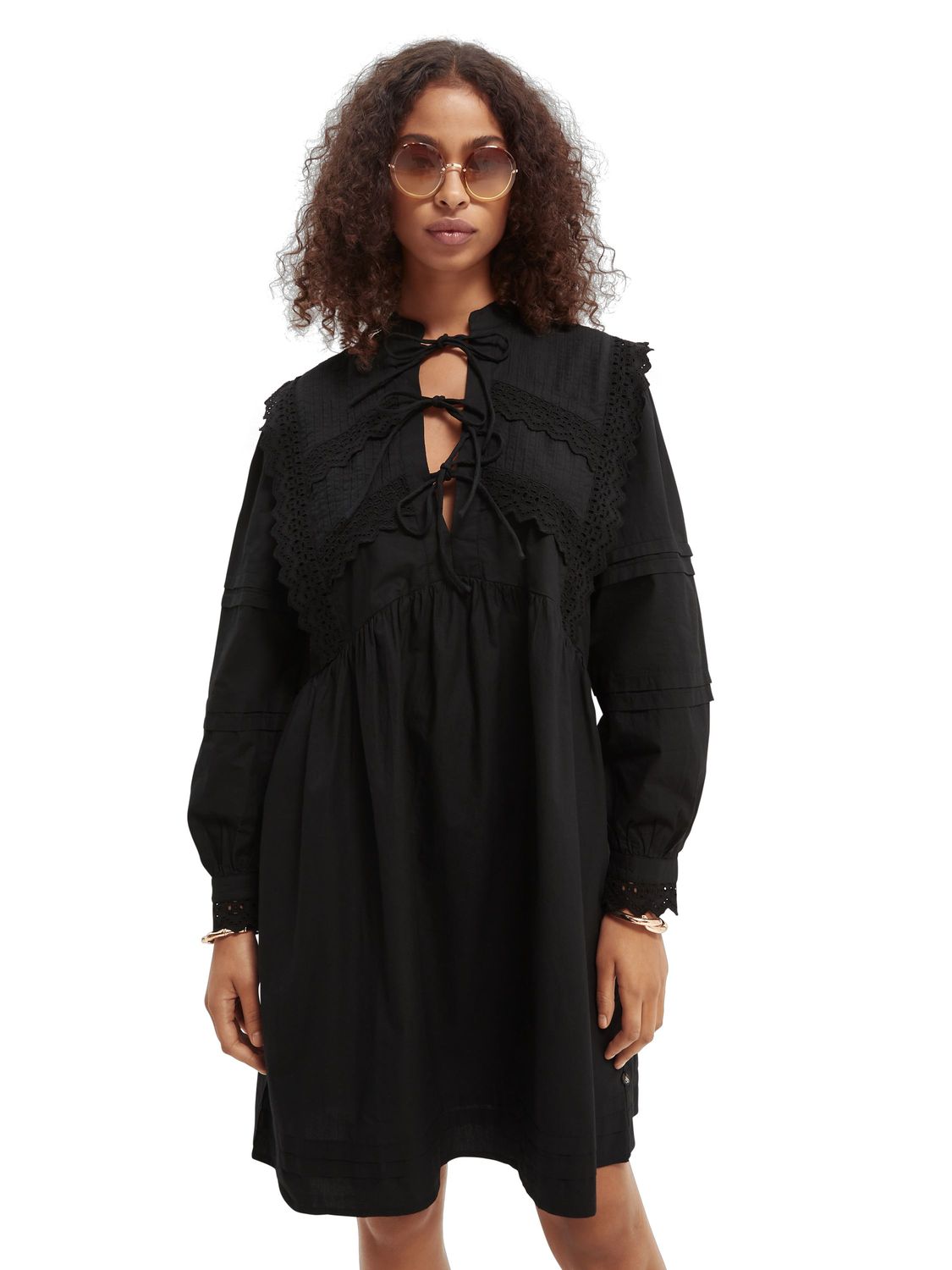 

Платье женское Scotch & Soda 165788/0008 черное M, 165788/0008