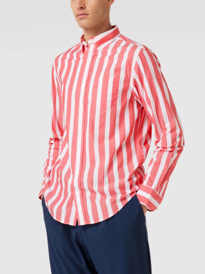 

Рубашка мужская GANT 3042730 красная S, Красный, 3042730