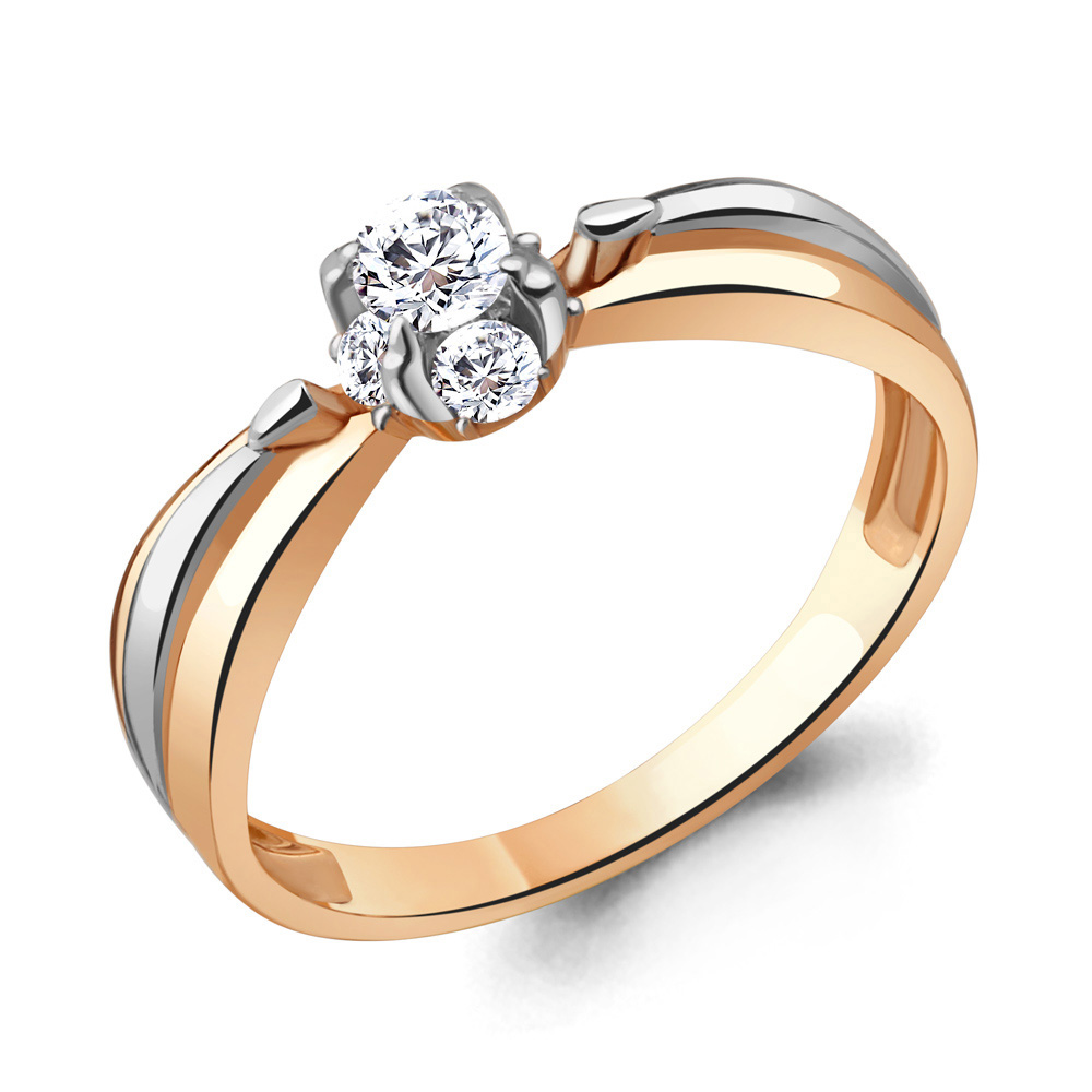 

Кольцо из красного золота с бриллиантом Aquamarine Aquamarine 963837к_585_кз р. 17, 963837к_585_кз