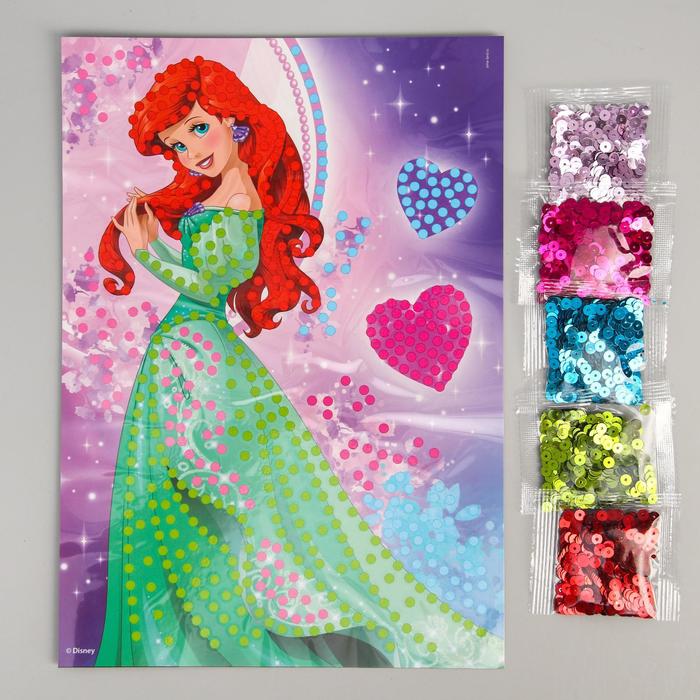 

Disney Принцессы, Ариэль, 5 цветов по 7 г