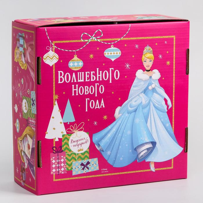 

Disney складная, "Волшебного нового года", Принцессы, 24,5х24,5х9,5 см