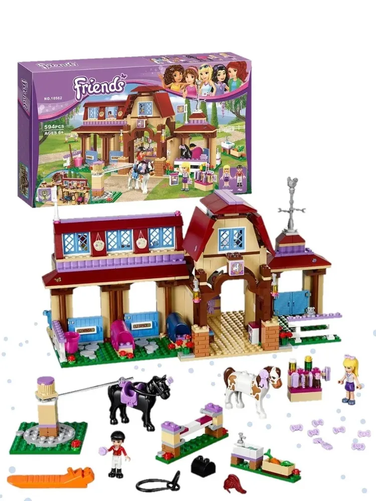 

Конструктор Friend Клуб верховой езды, для девочек, 594 детали, Friend 594 pcs