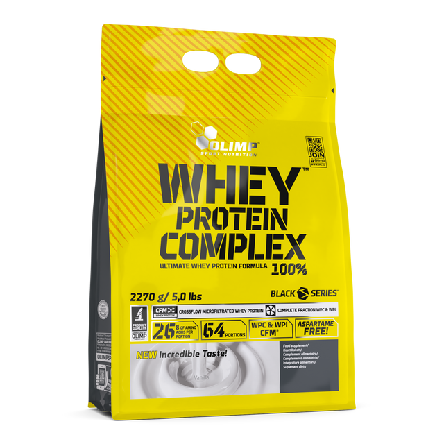 Протеин Olimp Sport Nutrition 100 Whey Protein Complex 2270 г ваниль 10849₽