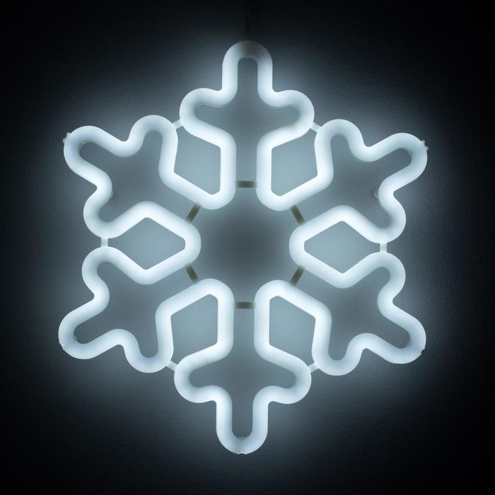 

Световая фигура Luazon lighting Снежинка Fsnl-396 белый холодный, Снежинка