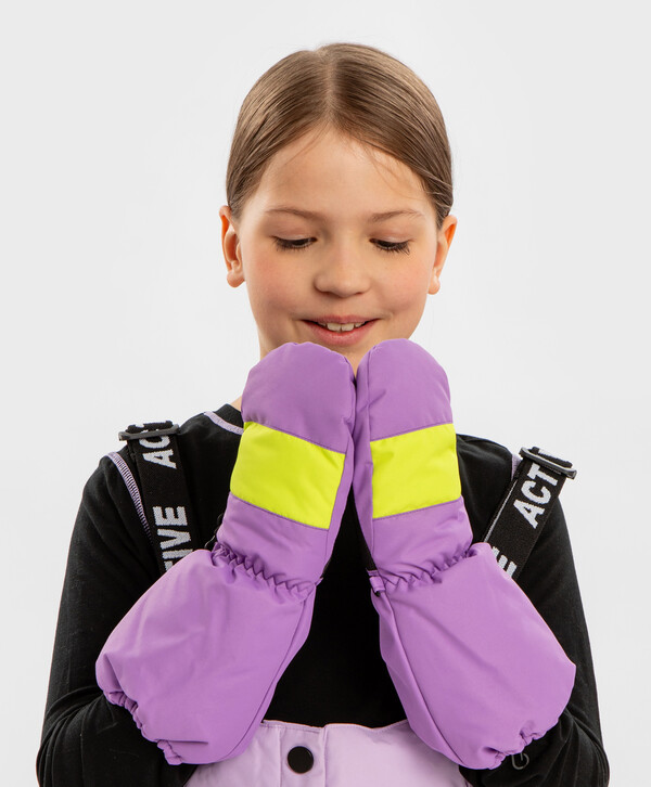 

Варежки непромокаемые высокие фиолетовые для девочки Button Blue, 12, 224BBGMA7602, Фиолетовый, 224BBGMA7602