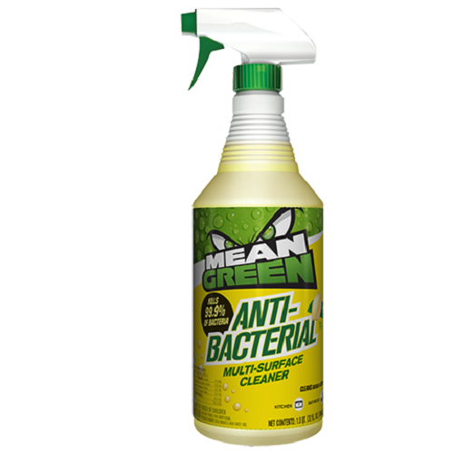 

Универсальное чистящее и дезинфецирующее средство Mean Green Anti-Bacterial, 946 мл