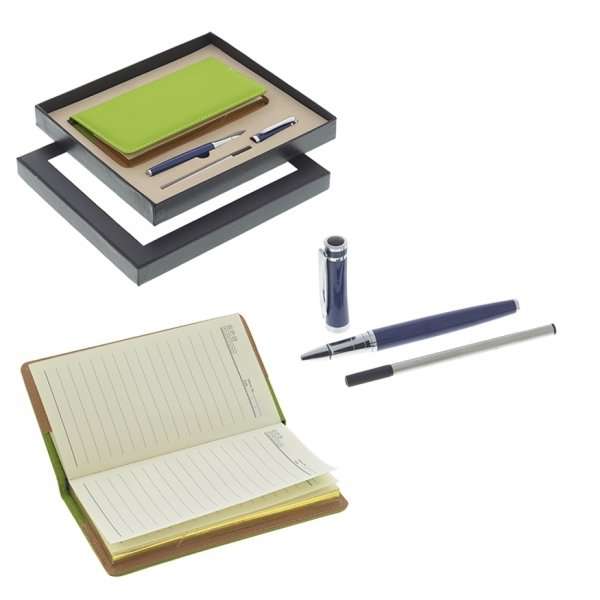 

Записная книжка с ручкой, набор, L20 W20 H3 см KSM-219992
