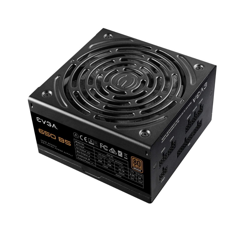 Блок питания EVGA 650 B5 650W (220-B5-0650-V2)