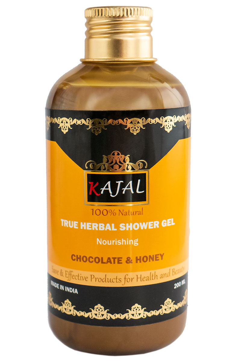 набор eden detox hydrolat молочко для тела гель для душа скраб шоколад шоппер Питательный травяной гель для душа Kajal 