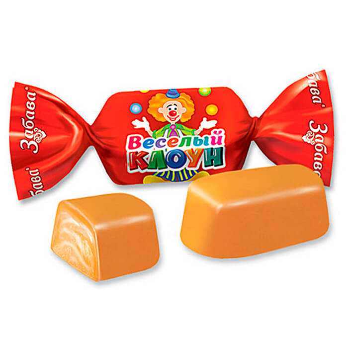 

Конфеты Забава Веселый клоун