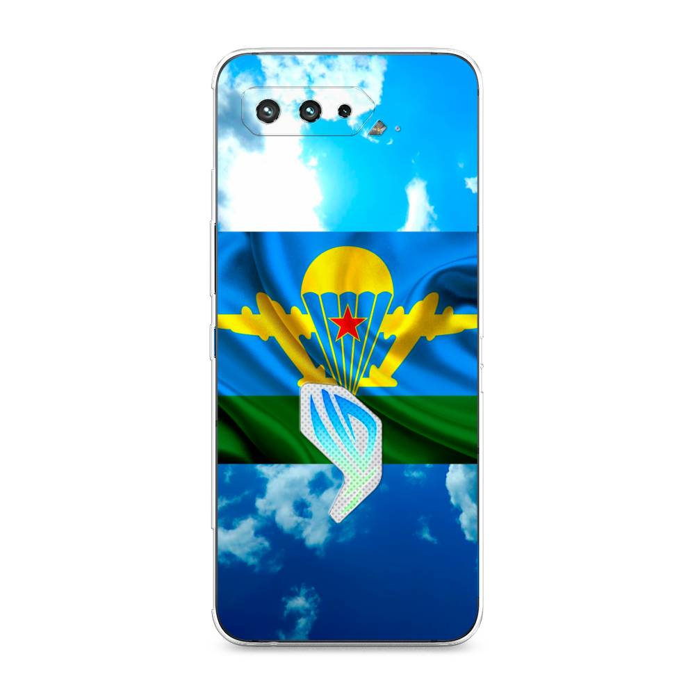 фото Чехол awog "вдв флаг в небесах" для asus rog phone 5s
