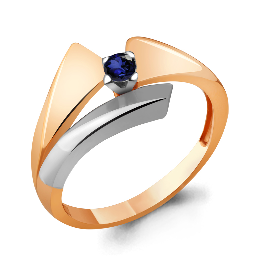 

Кольцо из красного золота с сапфиром Aquamarine Aquamarine 963889к_585_кз р, 963889к_585_кз