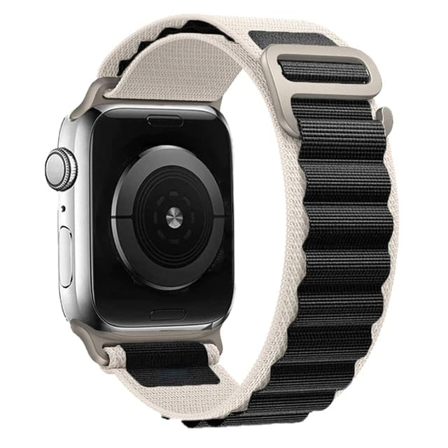 Ремешок нейлоновый Alpine Loop для Apple Watch 42/44/45/49 мм, 235мм, на застежке, белый