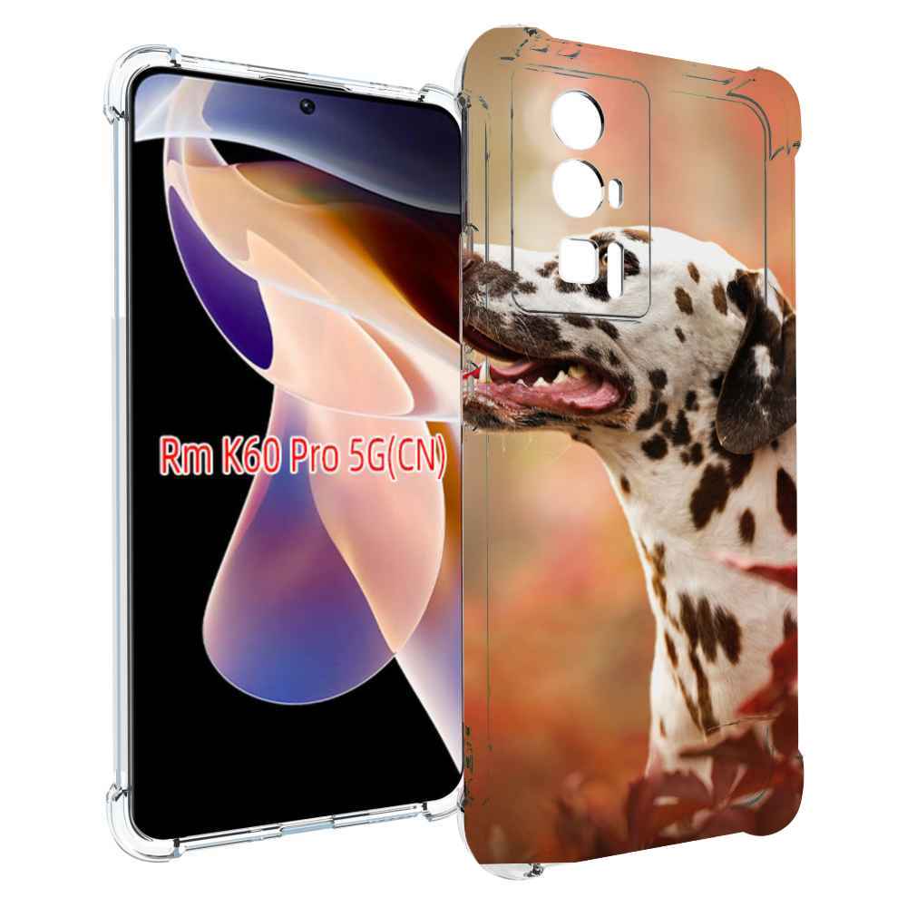 

Чехол MyPads далматин для Xiaomi Redmi K60 Pro, Прозрачный, Tocco