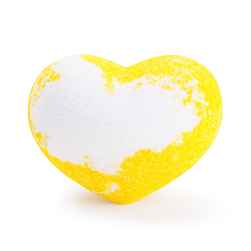 Сердечко соляное для ванны Savonry с солью Сладкий лимон, 120г