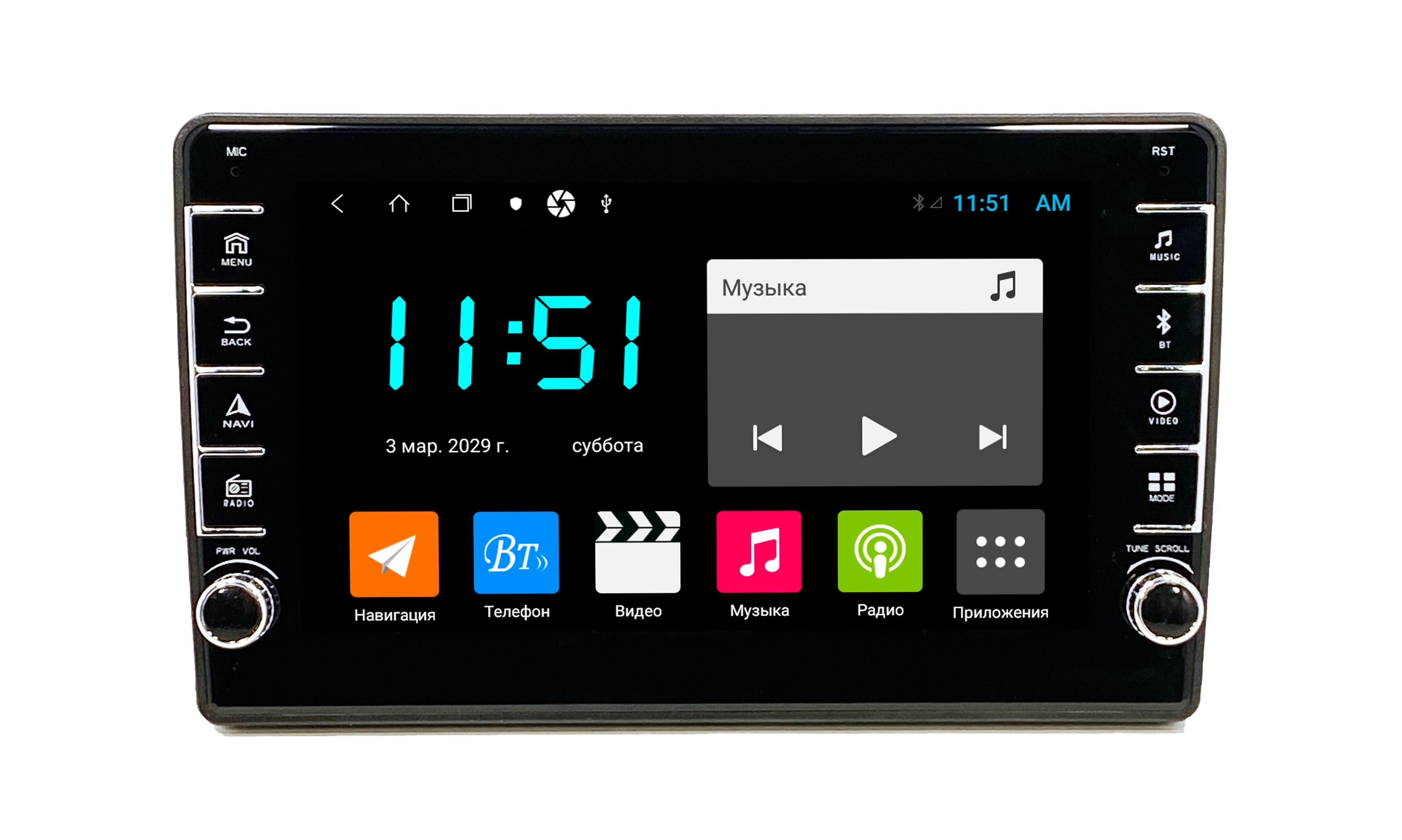 Автомагнитола ANDROID KIA Sorento 2013 464GB с крутилками Android 12 Мультируль Ш 2730500₽