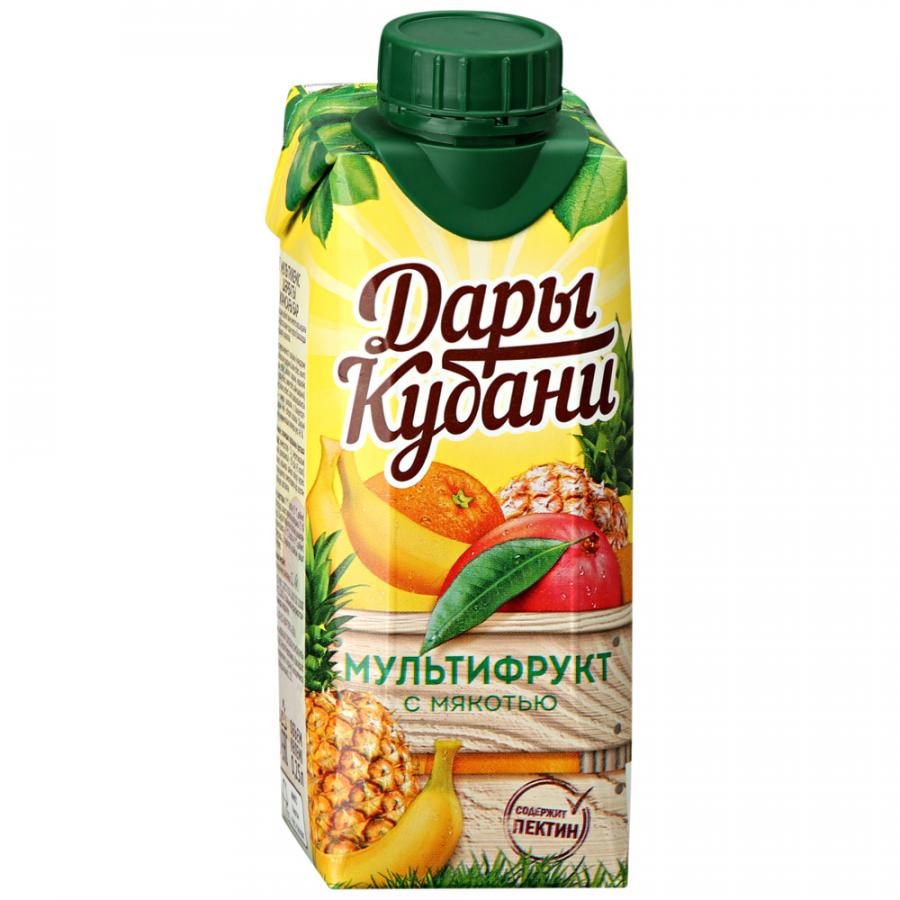 

Нектар Дары Кубани мультифрукт 250 мл