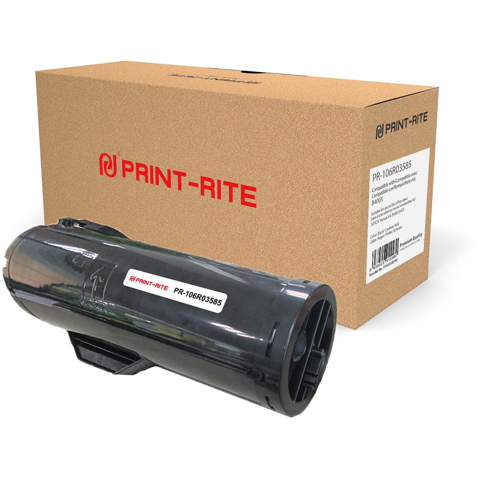

Картридж для лазерного принтера Print-Rite 1809122 Black, совместимый, Черный