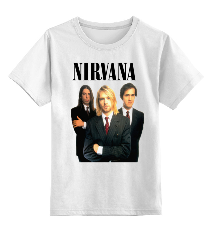 

Футболка детская Printio Nirvana цв. белый р. 116, Nirvana