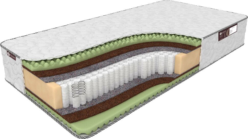 

Матрас Sonary Brad Relax 65х170, Бежевый;белый;серый;серебристый, Brad