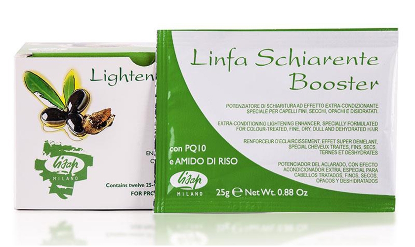 Усилитель Lisap Linfa Schiarente Booster Lightener powder 12*25г