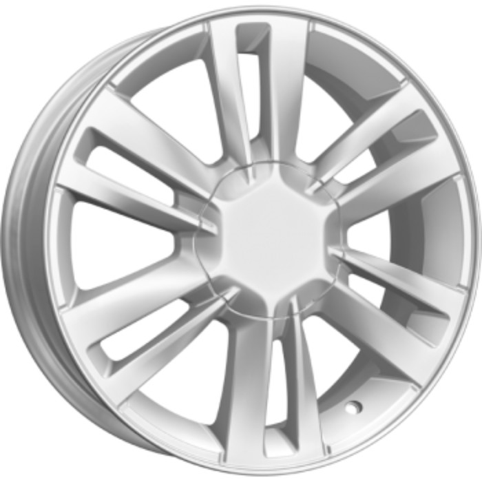 фото Колесный диск r17 кик vesta cross (кс874) 6.5/4х100х60.1/43 сильвер (арт.74164) кик 74164 k&k