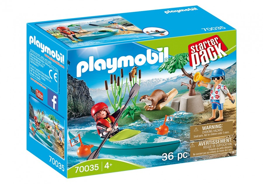 

Конструктор Playmobil Приключения на байдарках 70035, Веселые каникулы