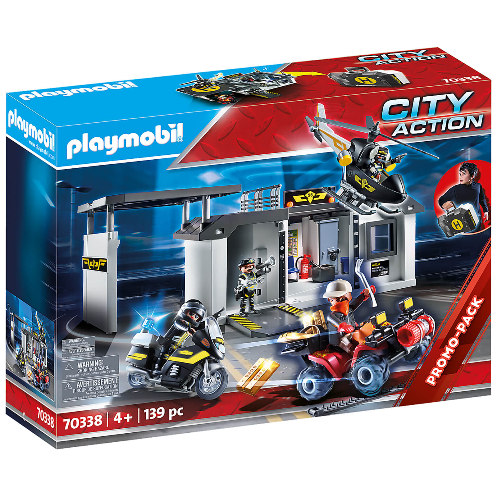 

Конструктор Playmobil Штаб тактического подразделения 70338, Полиция