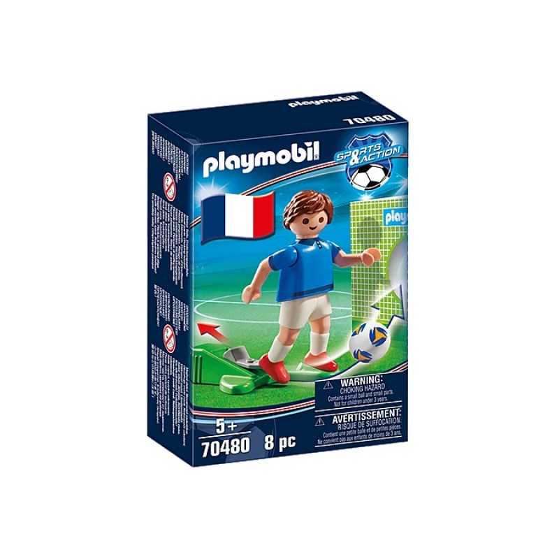 

Конструктор Playmobil Футболист Франция 70480, Спорт