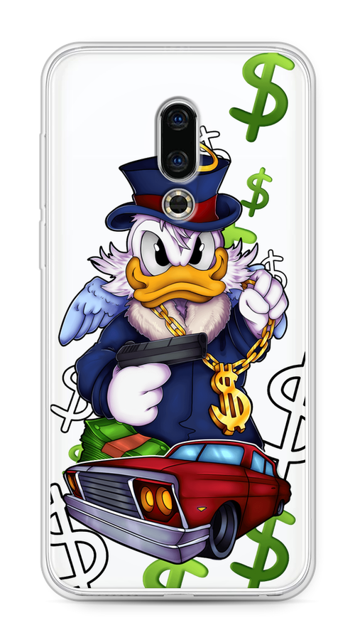 

Чехол на Meizu 16th "Scrooge McDuck with a Gold Chain", Красный;синий;белый, 72750-6