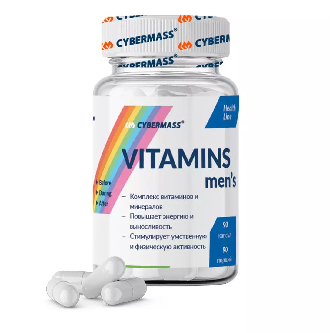 Витаминно-минеральный комплекс CyberMass Vitamins Mens 90 капсул