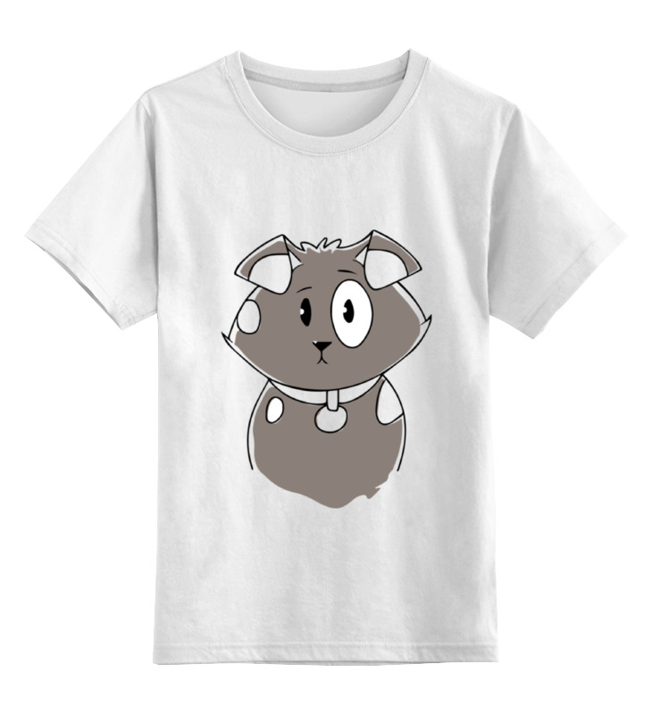 

Детская футболка Printio Собачка цв.белый р.152, 0000002087786